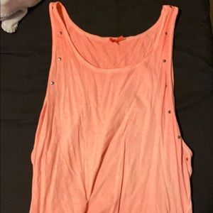 h&m coral tank